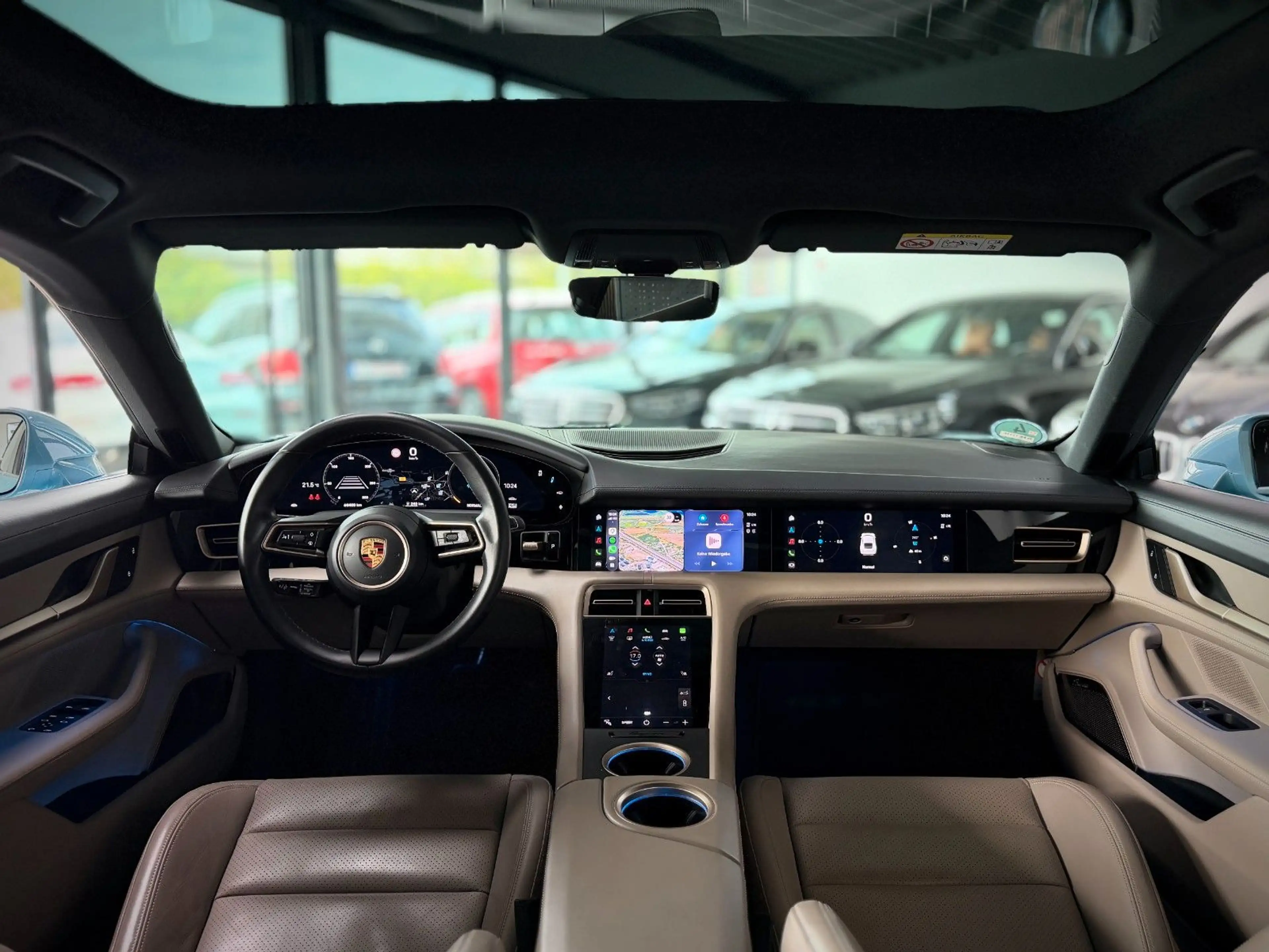 Porsche Taycan Beifahrer-Display*BurmesterHighEnd*Bronze — photo 3
