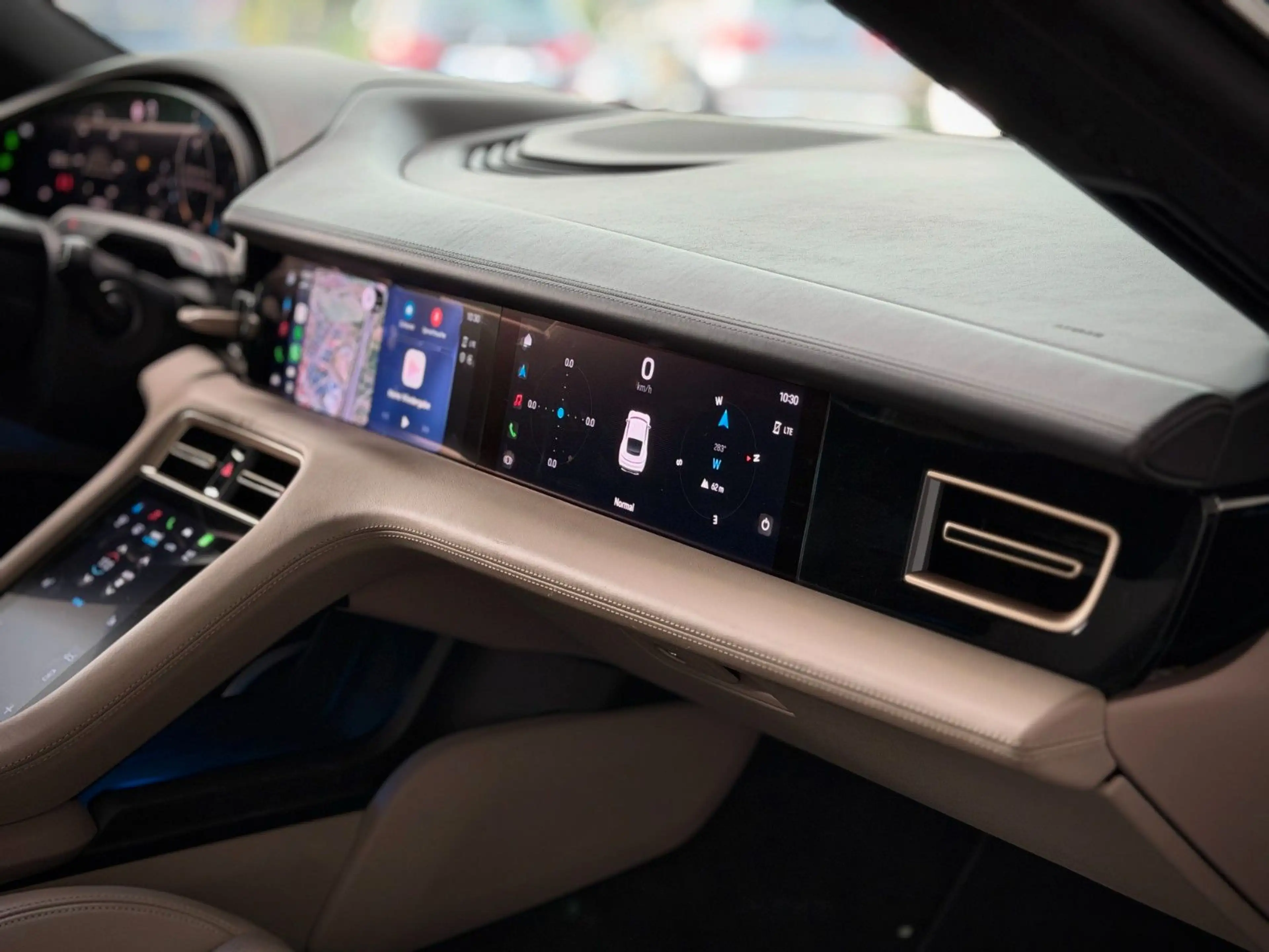 Porsche Taycan Beifahrer-Display*BurmesterHighEnd*Bronze — photo 8