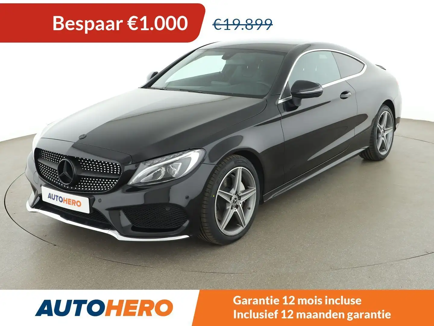 Mercedes-Benz C 220 C 220 d AMG Line Zwart - 1