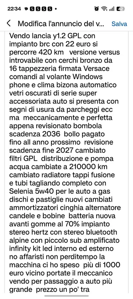 Lancia Ypsilon
