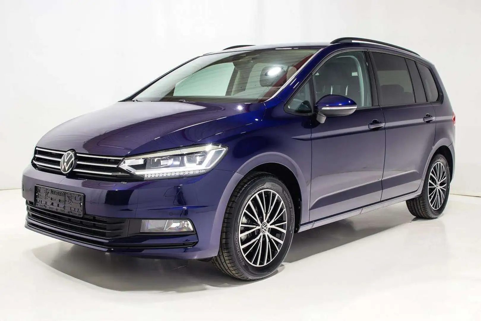 Volkswagen Touran 1.5 TSI DSG 7 PLACES LED GPS CAMERA ACC JA17 Bleu - 2