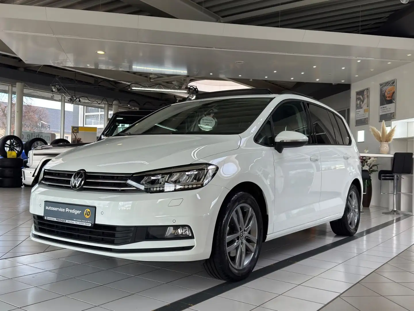 Volkswagen Touran *AUTOMATIK*7 Sitzer*STANDHEUZUNG*ACC* Blanc - 1