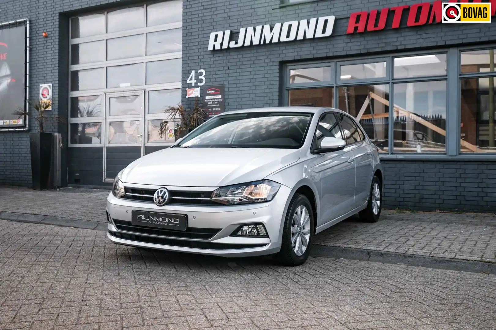 Volkswagen Polo 1.0 TSI Highline Business R 115PK|Carplay|Acc|Dsg| Grijs - 1