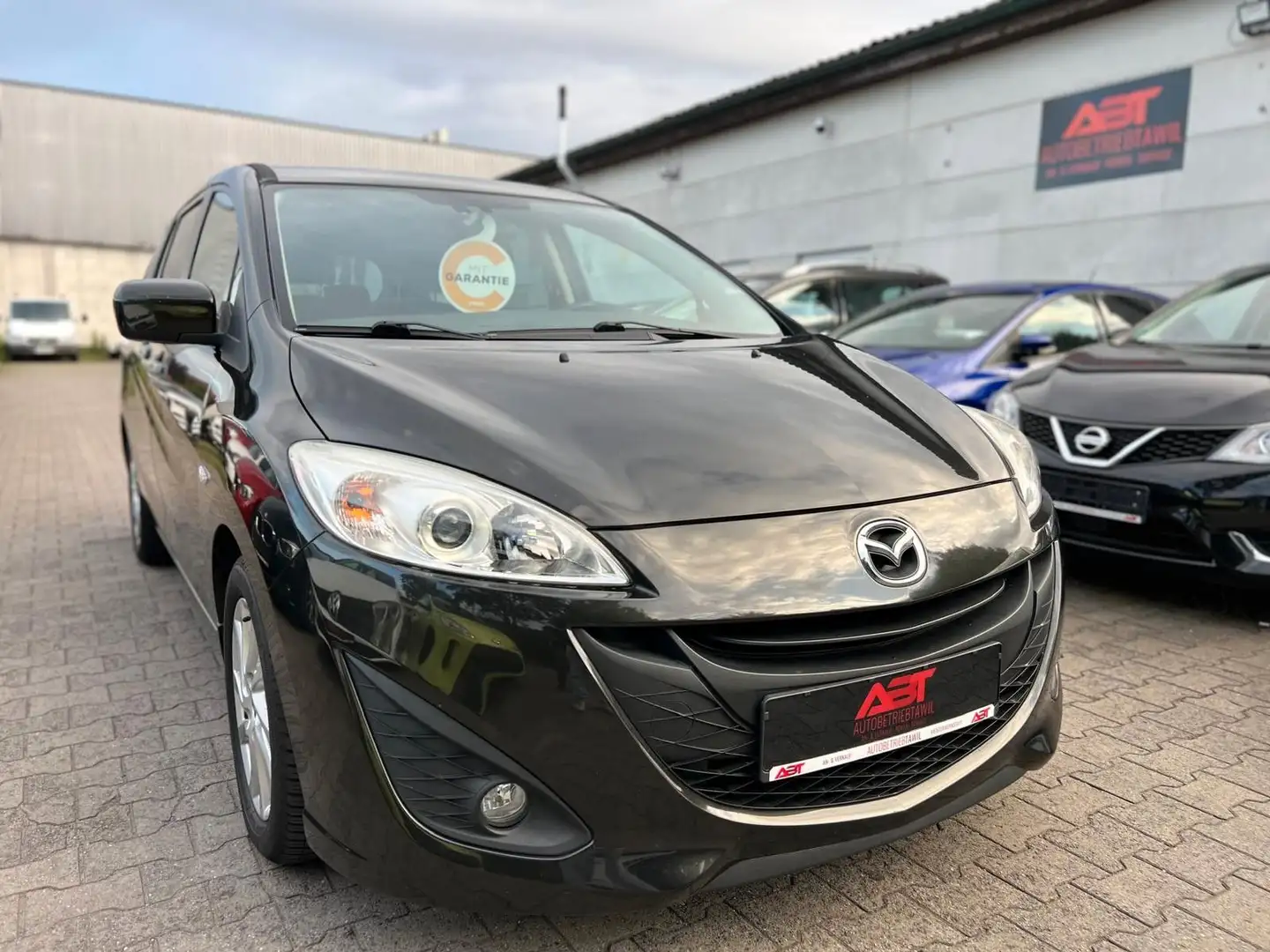 Mazda 5 2.0, 7Sitzer, TÜV NEU, Klima, AHK, PDC, 2.Hand Zwart - 1