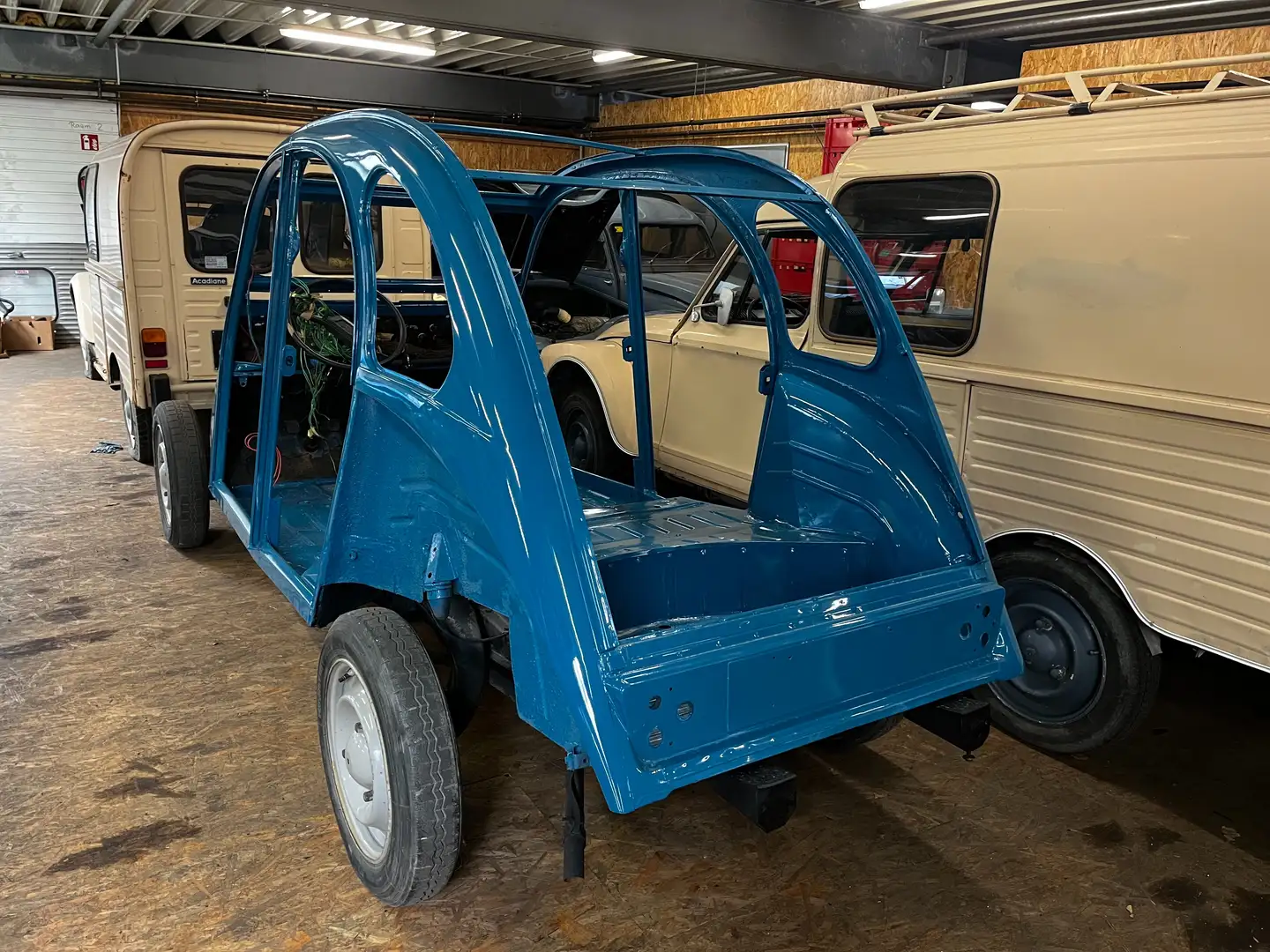 Citroen 2CV 6 Spezial blau verz. Chassis 1Jahr Gewährl. Azul - 2