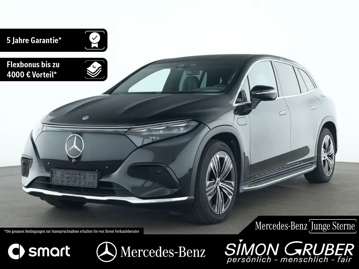 Mercedes-Benz EQS SUV EQS 450 4M SUV Hyper Pano HUD Sitzklima AHK Schwarz - 1