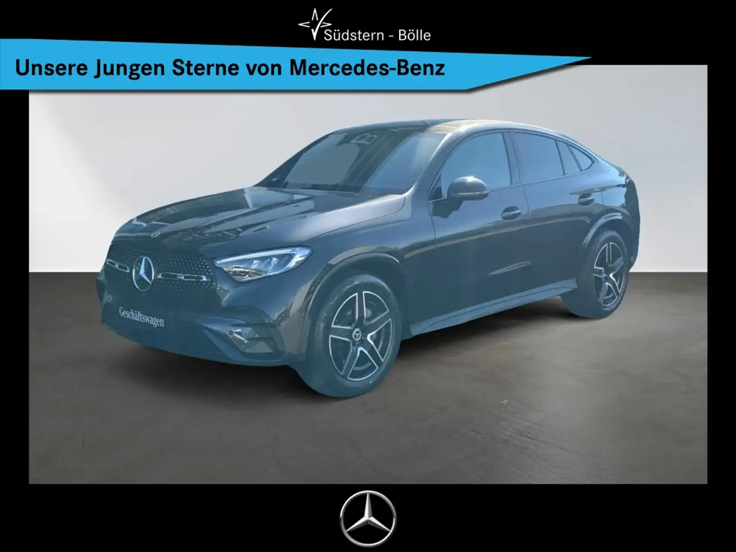 Mercedes-Benz GLC 220 d 4M Coupe +AMG+SHZ+NAVI+AMBIENTE+KAMERA Grau - 1