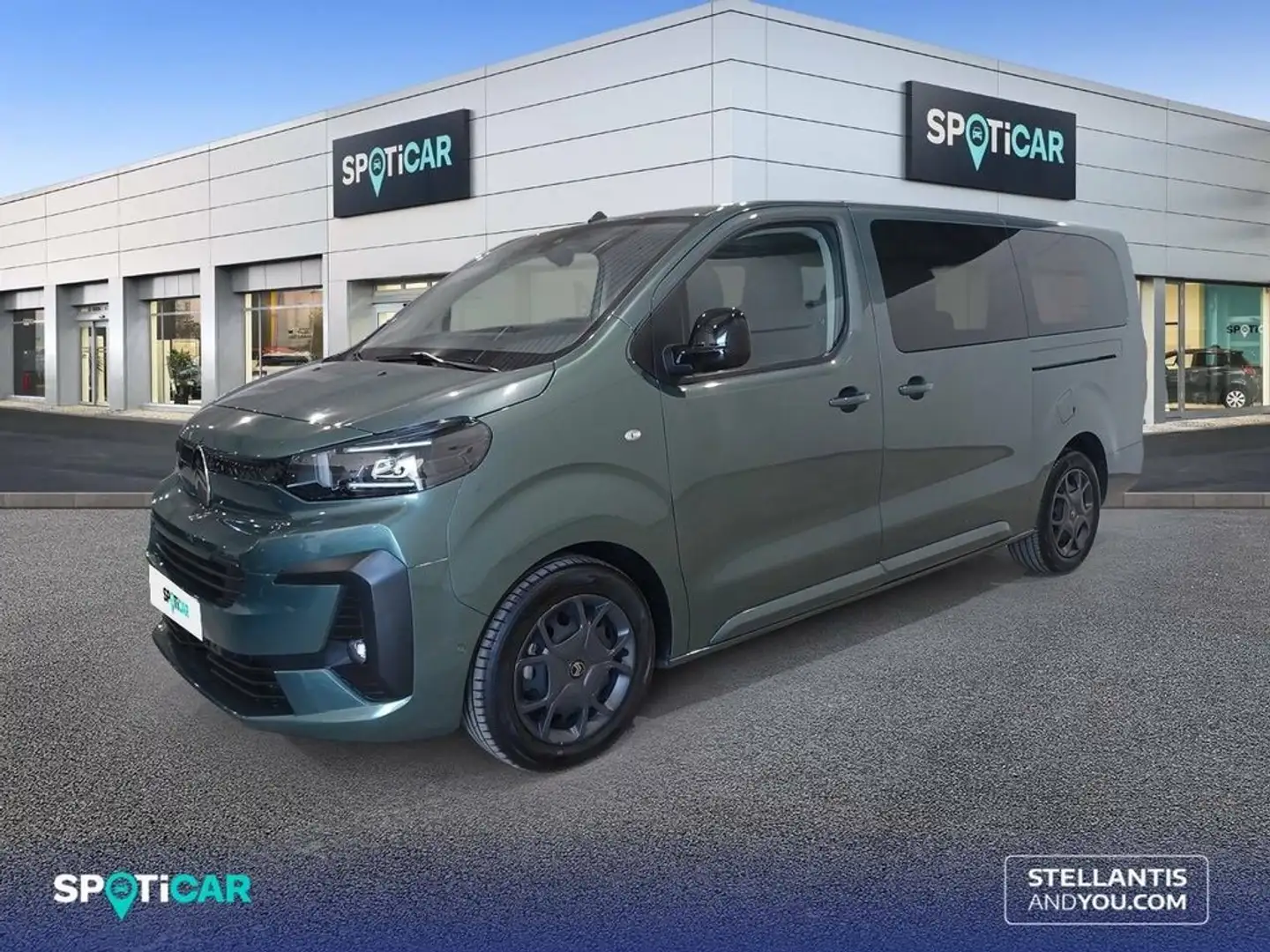 Citroen Spacetourer Talla XL BlueHDi 180 S&S EAT8 Plus Groen - 1