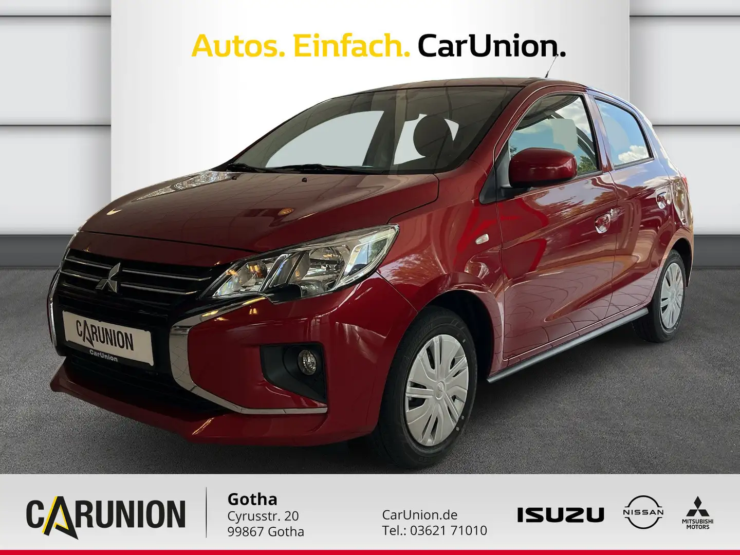 Mitsubishi Space Star Plus 1,2 l MIVEC M/T AS&G Rood - 1