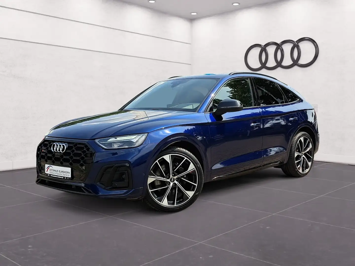 Audi SQ5 Sportback TDI tiptr. quattro PANO AHK STANDHEIZ H Синий - 2