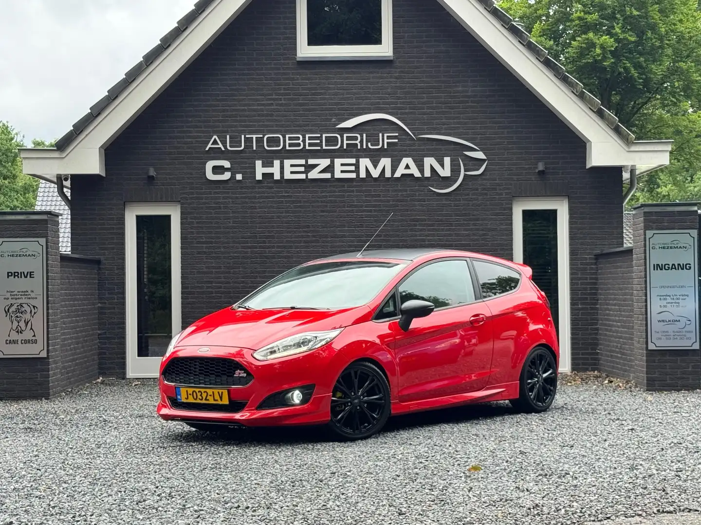 Ford Fiesta 1.0 EcoBoost Red/Black Edition Distributieset VV C Rood - 2