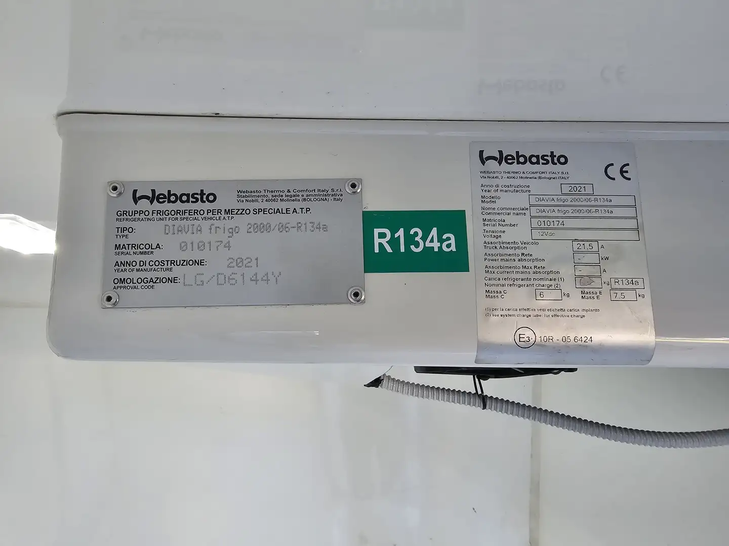 Toyota FURGONE FRIGO Toyota Proace city 1.5d - 2021 - IVA Weiß - 2