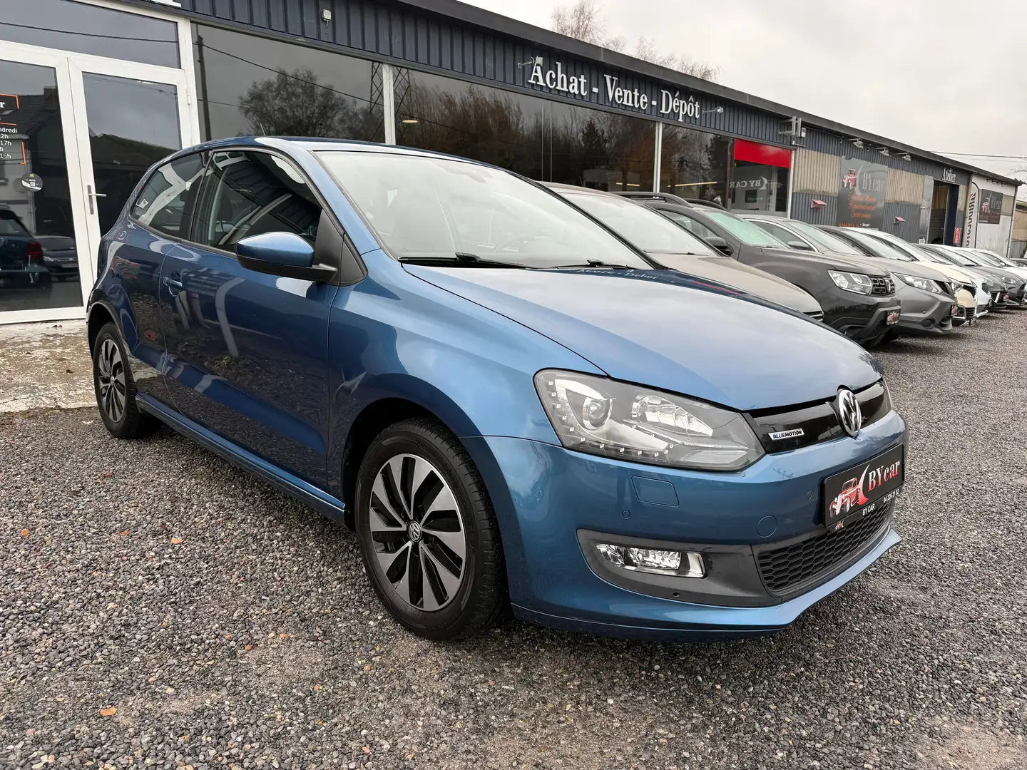 Volkswagen Polo 1.0 TSI BLUEMOTION *GARANTIE 2 ANS* 60.000 KM Blauw - 2