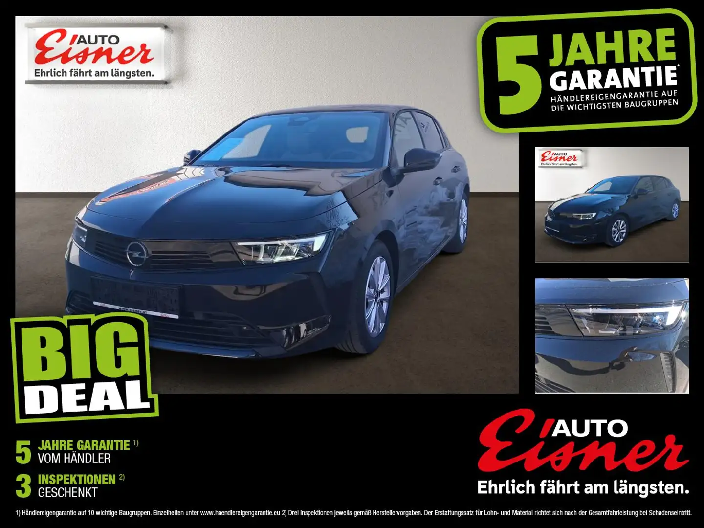 Opel Astra Business Edition Schwarz - 1