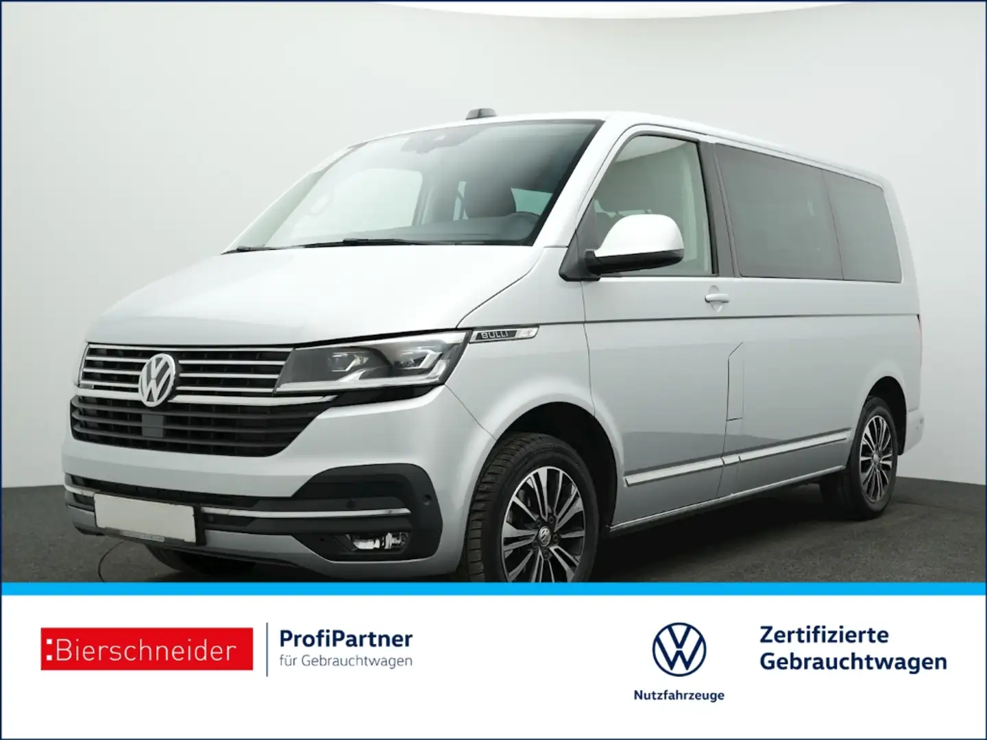 Volkswagen T6.1 Multivan 2.0 TDI DSG 4Mo. Comfortline AHK NAVI ACC LED ALU Silber - 1