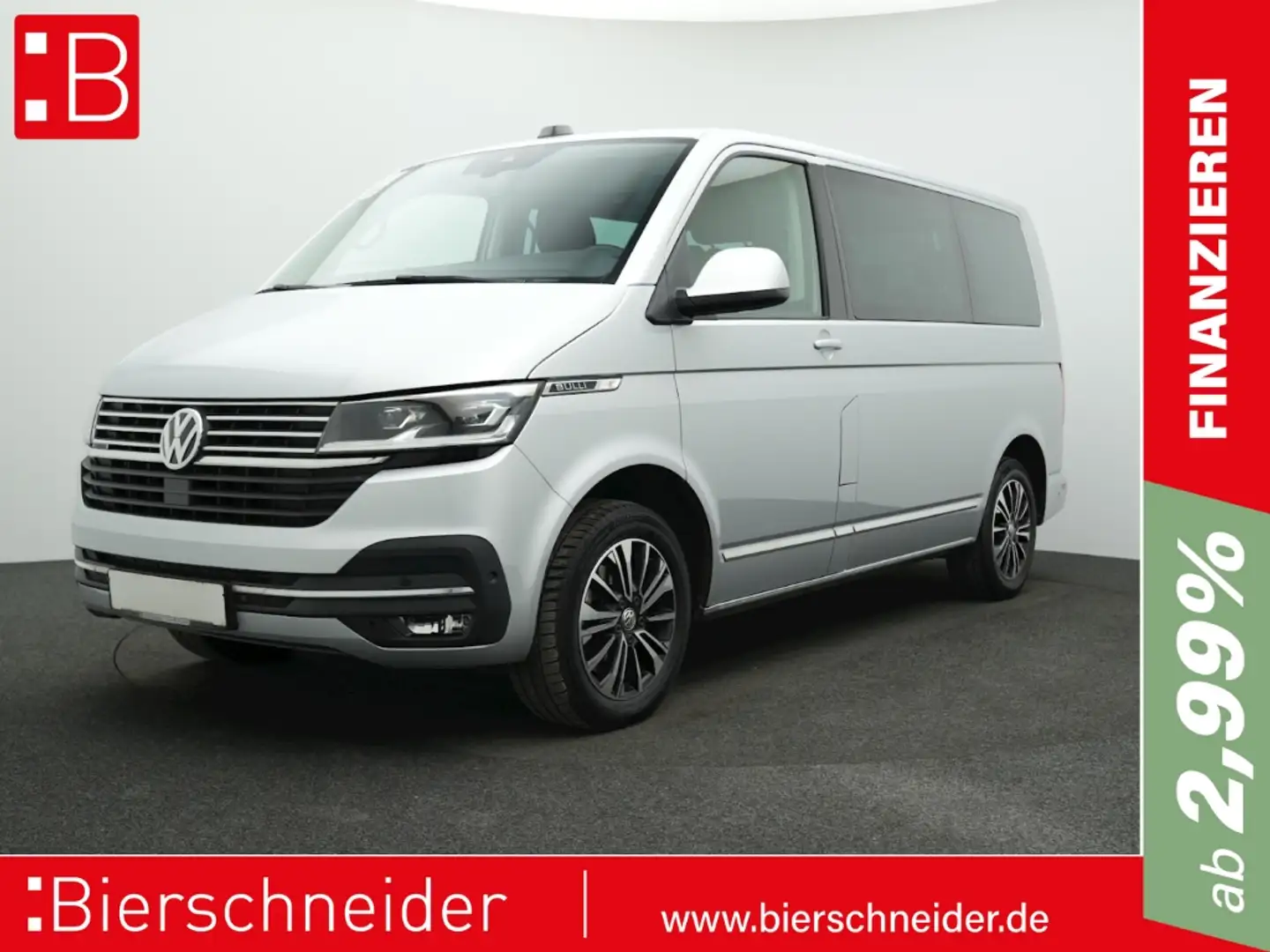Volkswagen T6.1 Multivan 2.0 TDI DSG 4Mo. Comfortline AHK NAVI ACC LED ALU Argintiu - 1