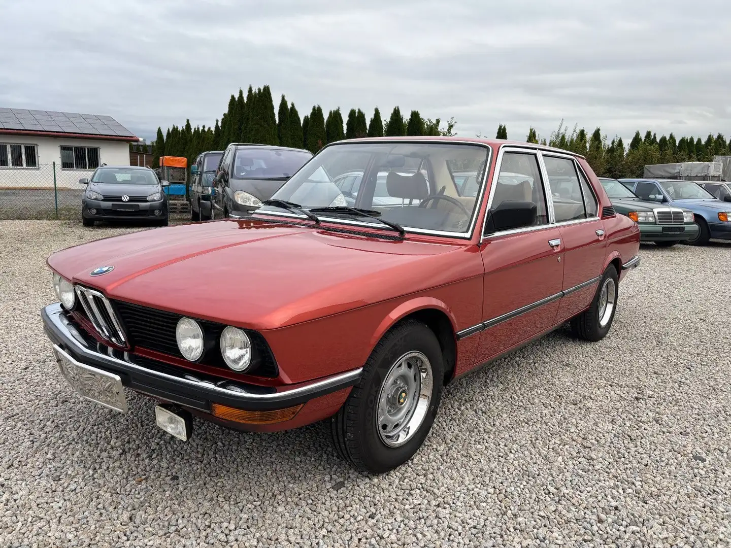 BMW 518 E12 +KEIN ROST+ORIGINAL LACK+SAMMLERSTÜCK+ Rot - 1