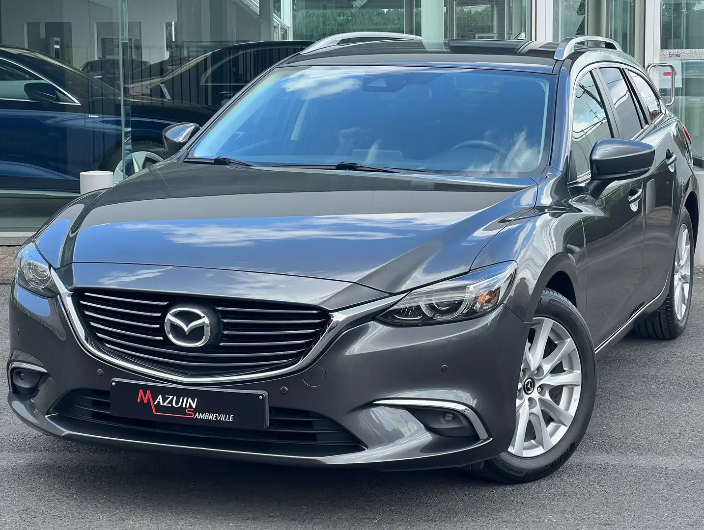 Mazda 6 6 Break 2.0i Skyactiv-G * 163ch * LED * Navi * Gris - 1