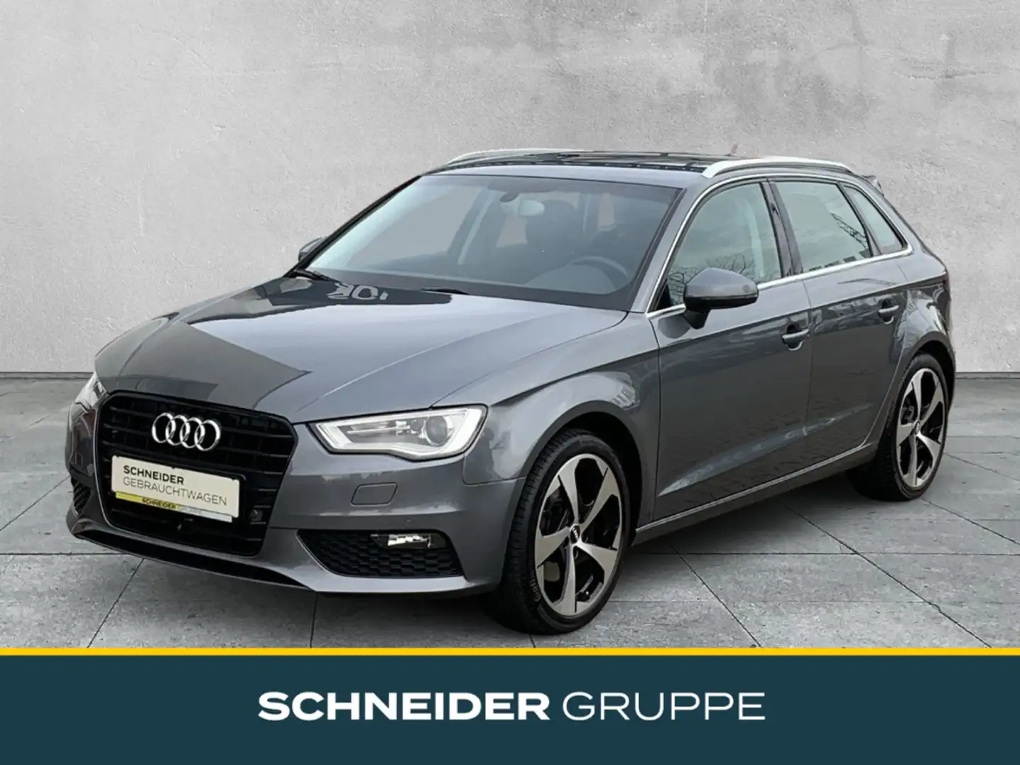Audi A3 1.8 S-Tronic S-Line Attraction STANDHEIZUNG Grau - 1