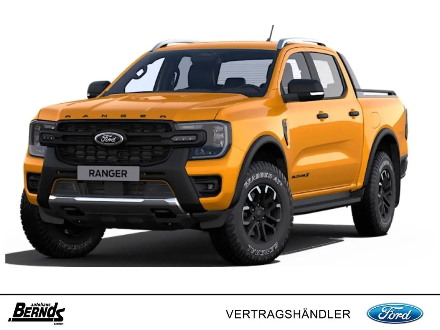 Ford Ranger 2,0 l EcoBlue Doppelkabine Autm. Wildtrak X LED Orange - 1