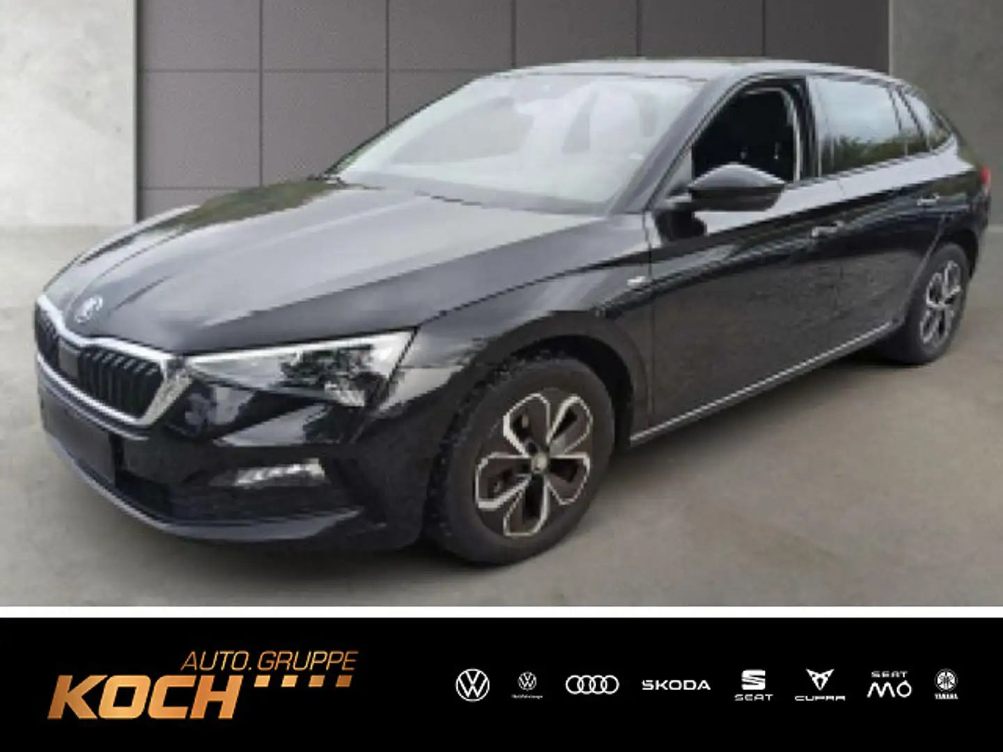 Skoda Scala Drive 125 1.5 TSI DSG *NAVI*ACC*LED*RFK* Zwart - 1
