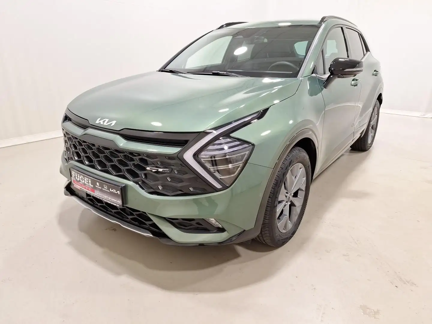Kia Sportage 1.6 T-GDI DCT HEV 4WD GT-Line Leder|Navi Grün - 2