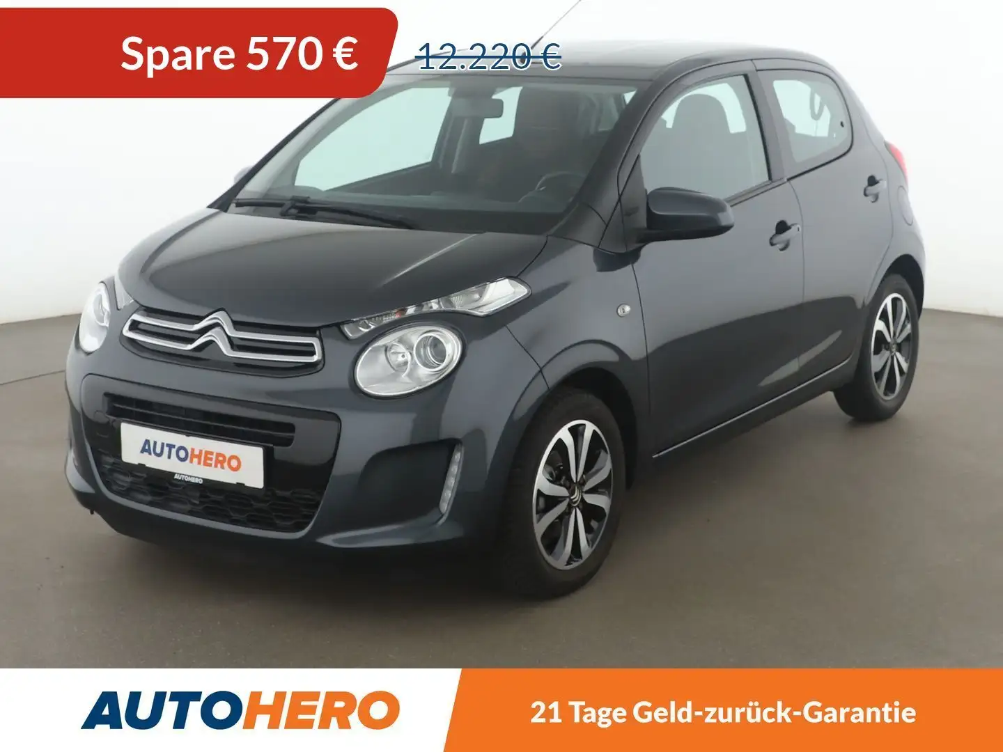 Citroen C1 1.0 VTi Shine *LIMITER*KLIMA*GARANTIE* Grau - 1