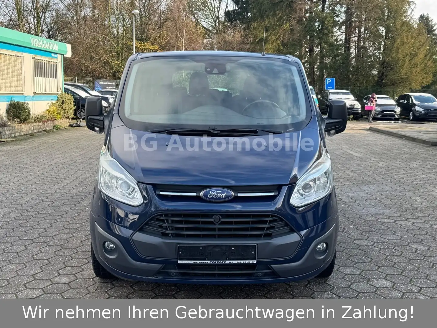 Ford Transit /Tourneo Custom Kombi 300 L2 *9 SITZER Blau - 2