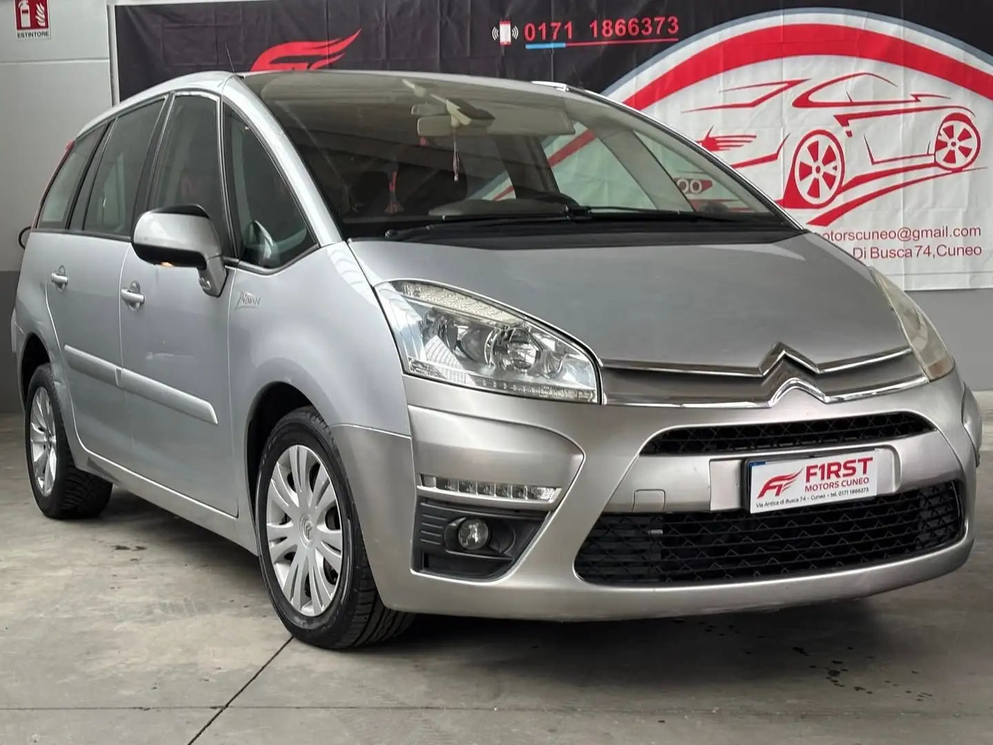Citroen Grand C4 Picasso C4 Grand Picasso I 2006 2.0 hdi Exclusive 150cv Argento - 1