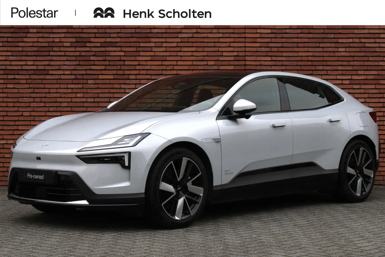 Polestar 4 Long Range Single motor 100 kWh Panaramisch dak, P Gris - 1