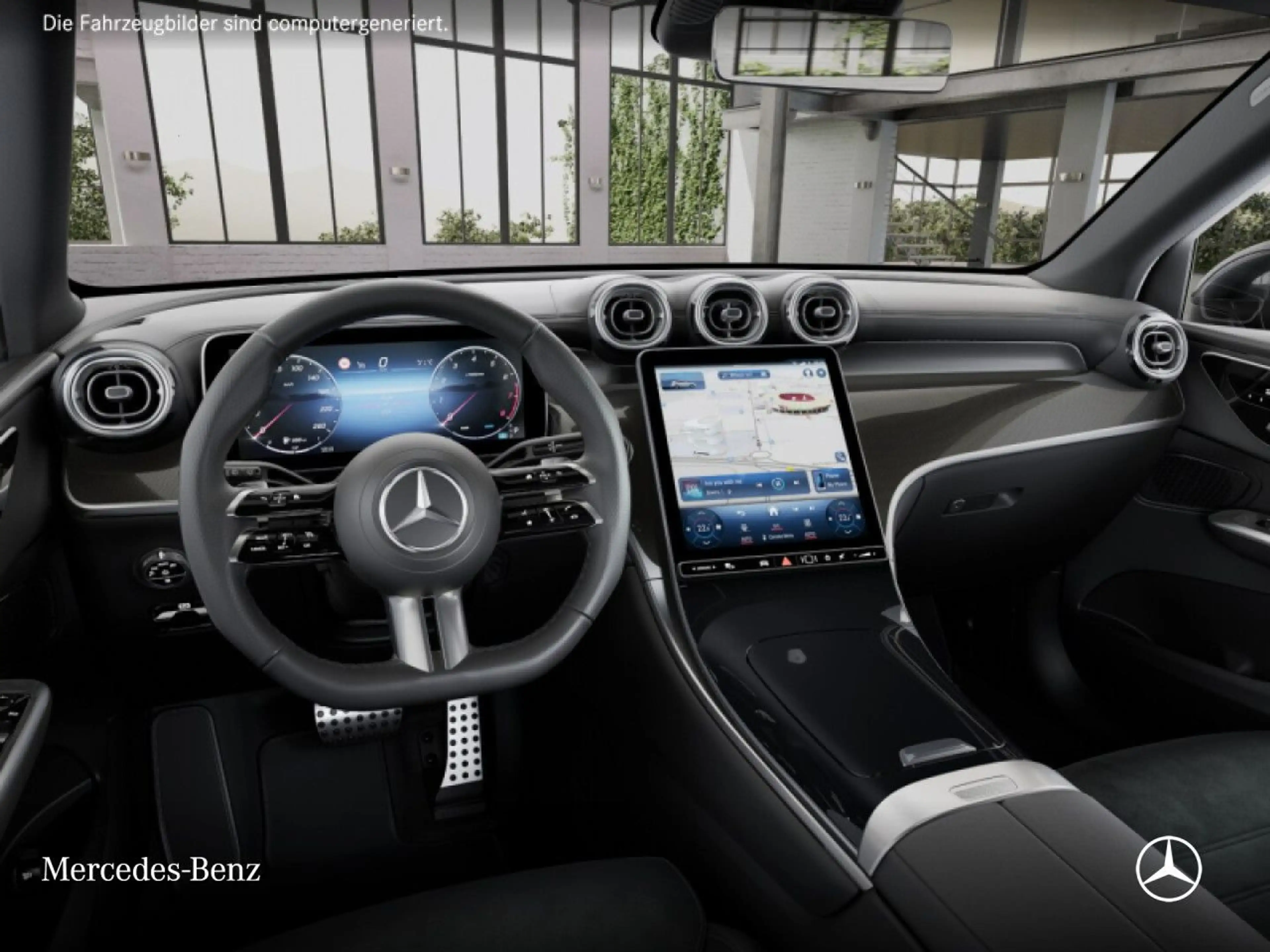 Mercedes-Benz GLC 200 4M AMG+360+LED+TOTW+KEYLESS+9G — photo 9