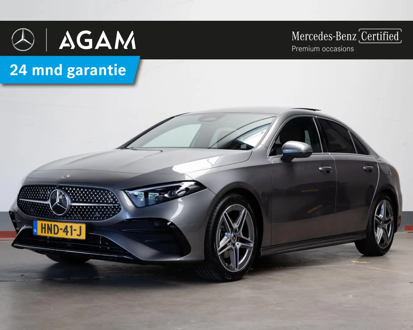 Mercedes-Benz A 180 Limousine Business Solution AMG Grijs - 1