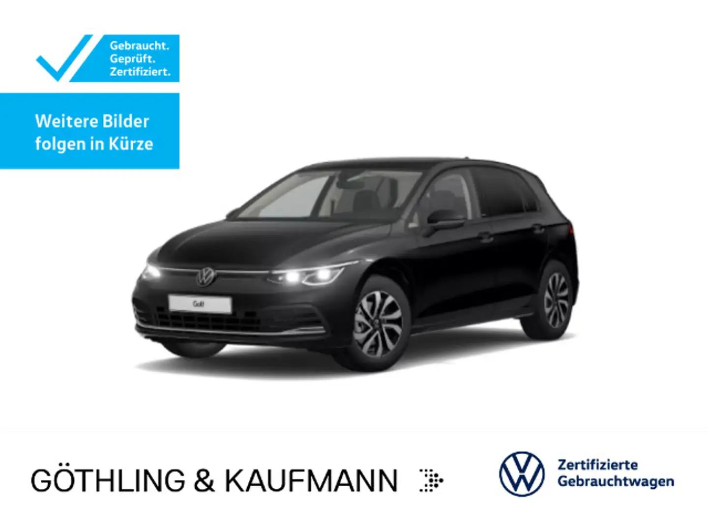 Volkswagen Golf ACTIVE 2.0TDI DSG*NAVI*PANO*AHK*KAM*HUD*AC Schwarz - 1