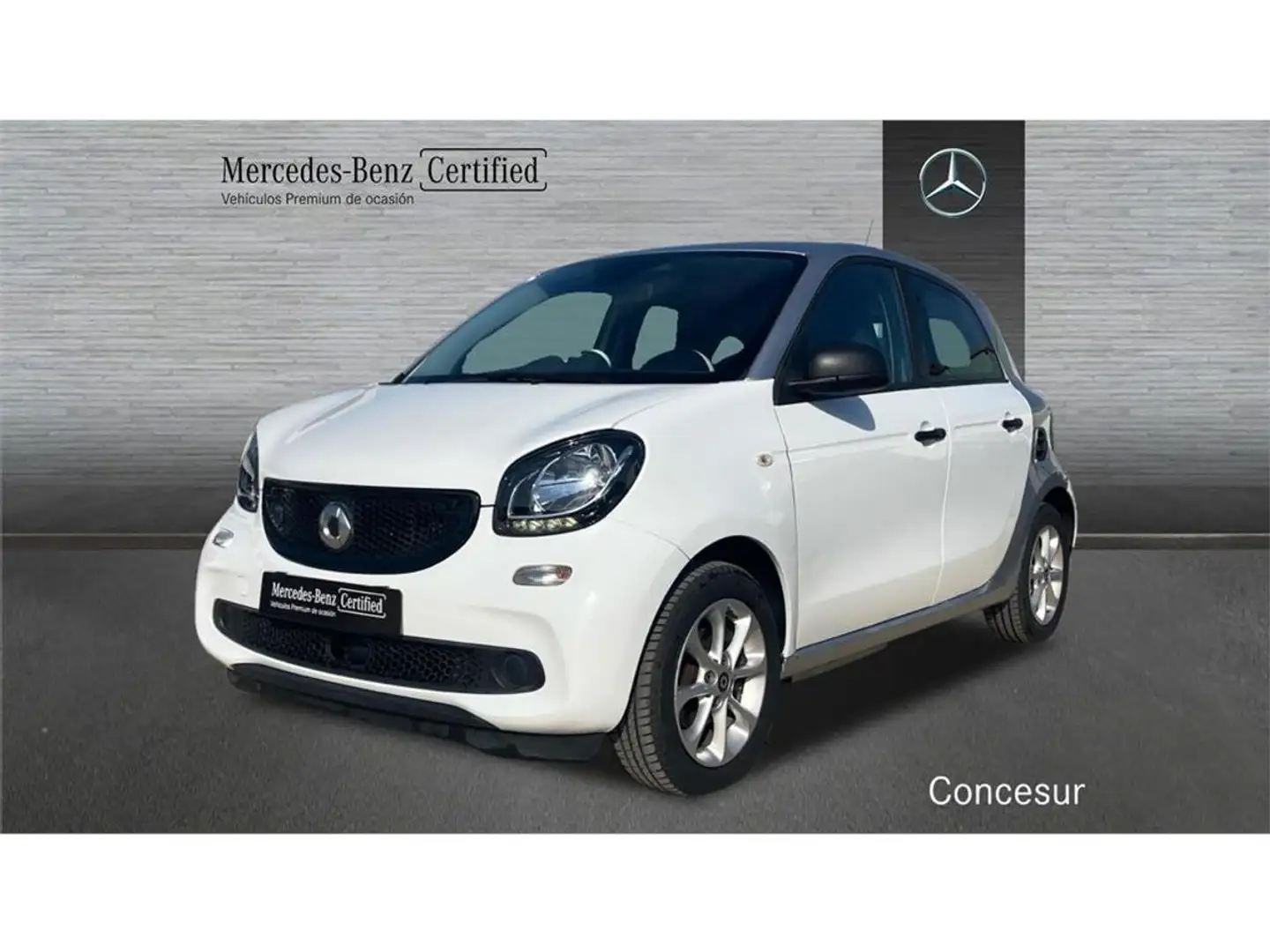 smart forFour 60kW(81CV) EQ Blanco - 1