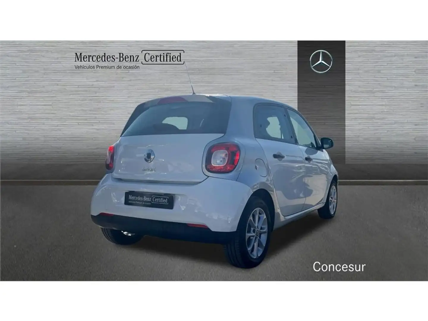 smart forFour 60kW(81CV) EQ Blanco - 2