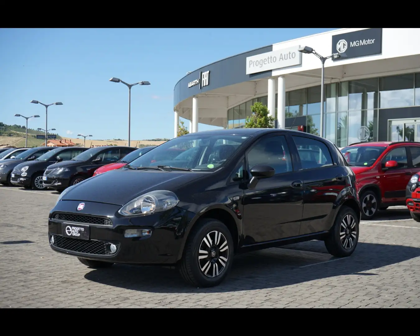 Fiat Punto 5 Porte 1.4 Natural Power Lounge Nero - 1