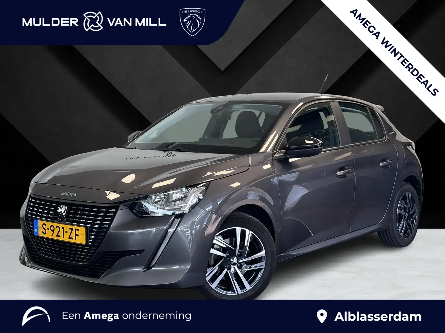 Peugeot 208 Active Pack 1.2 Turbo 100pk EAT8 | NAVI | PARKEERH Grau - 1