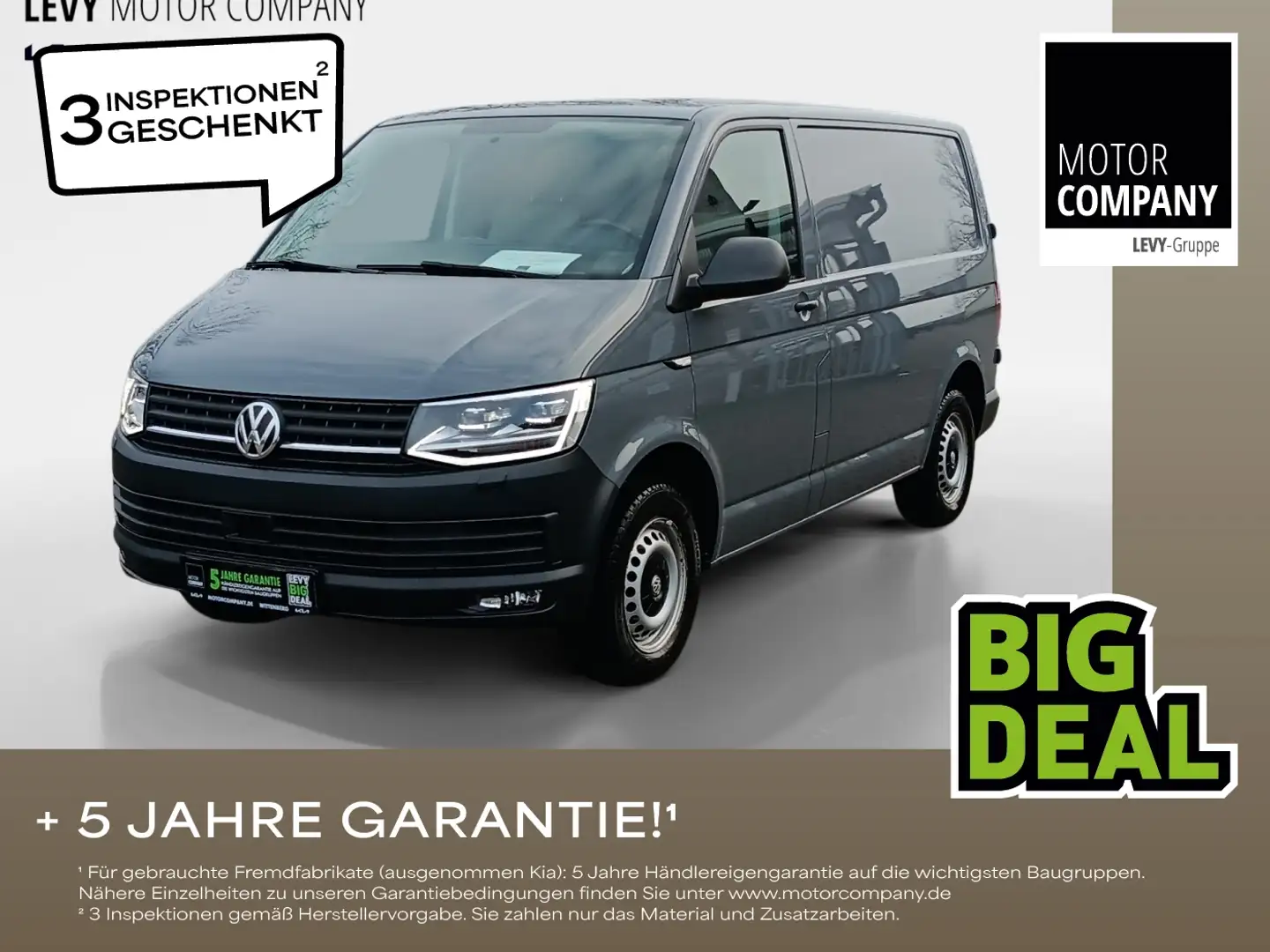 Volkswagen T6 Transporter Automat/Navi Grau - 1