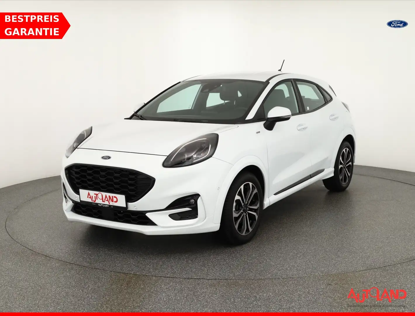 Ford Puma 1.0 EcoBoost Aut. ST-Line LED Navi Kamera Weiß - 1
