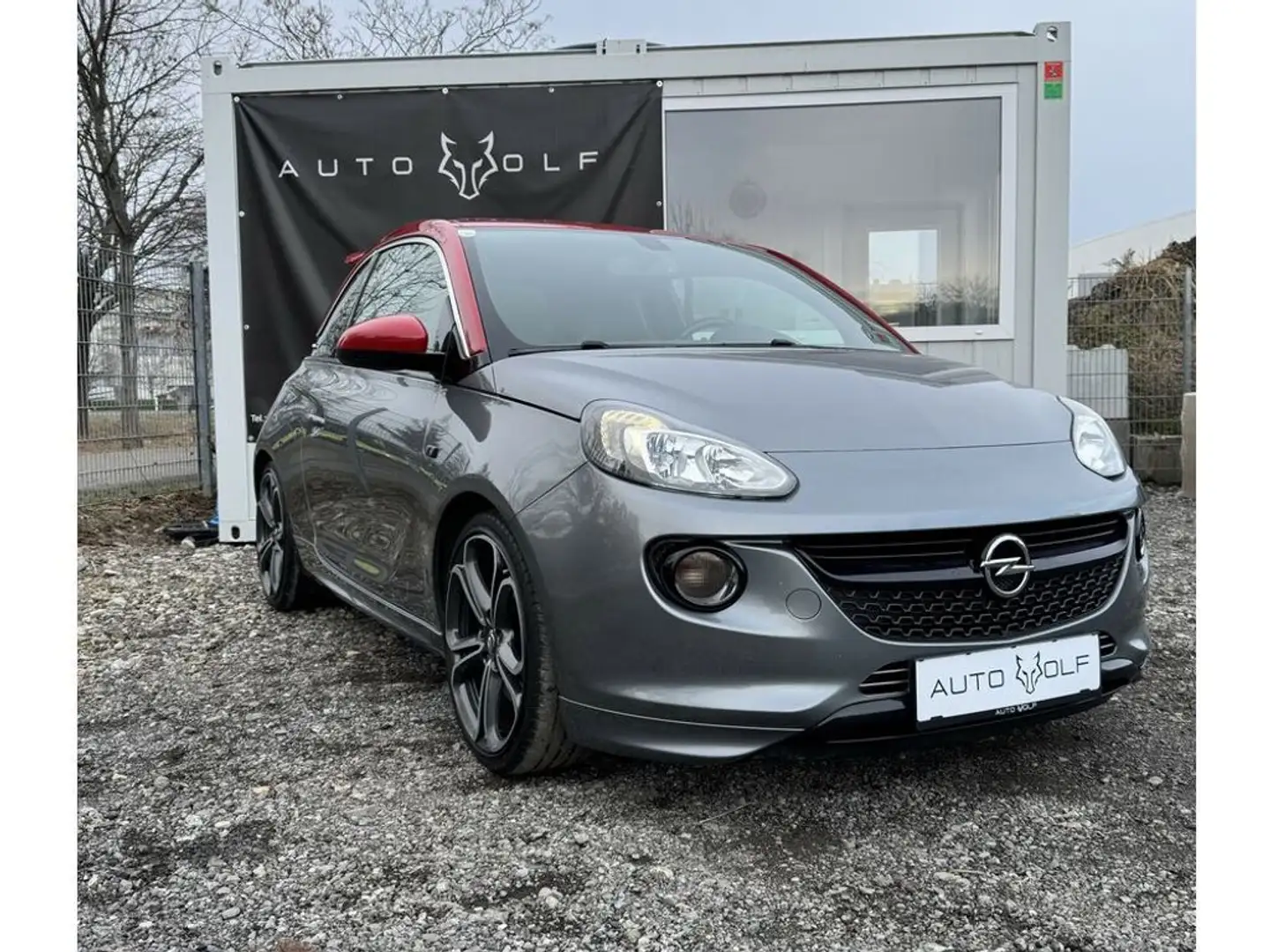 Opel Adam S*SHZ*LKHZ*RECARO-SITZE*PDC*TEMPOMAT*TOP* Gris - 1