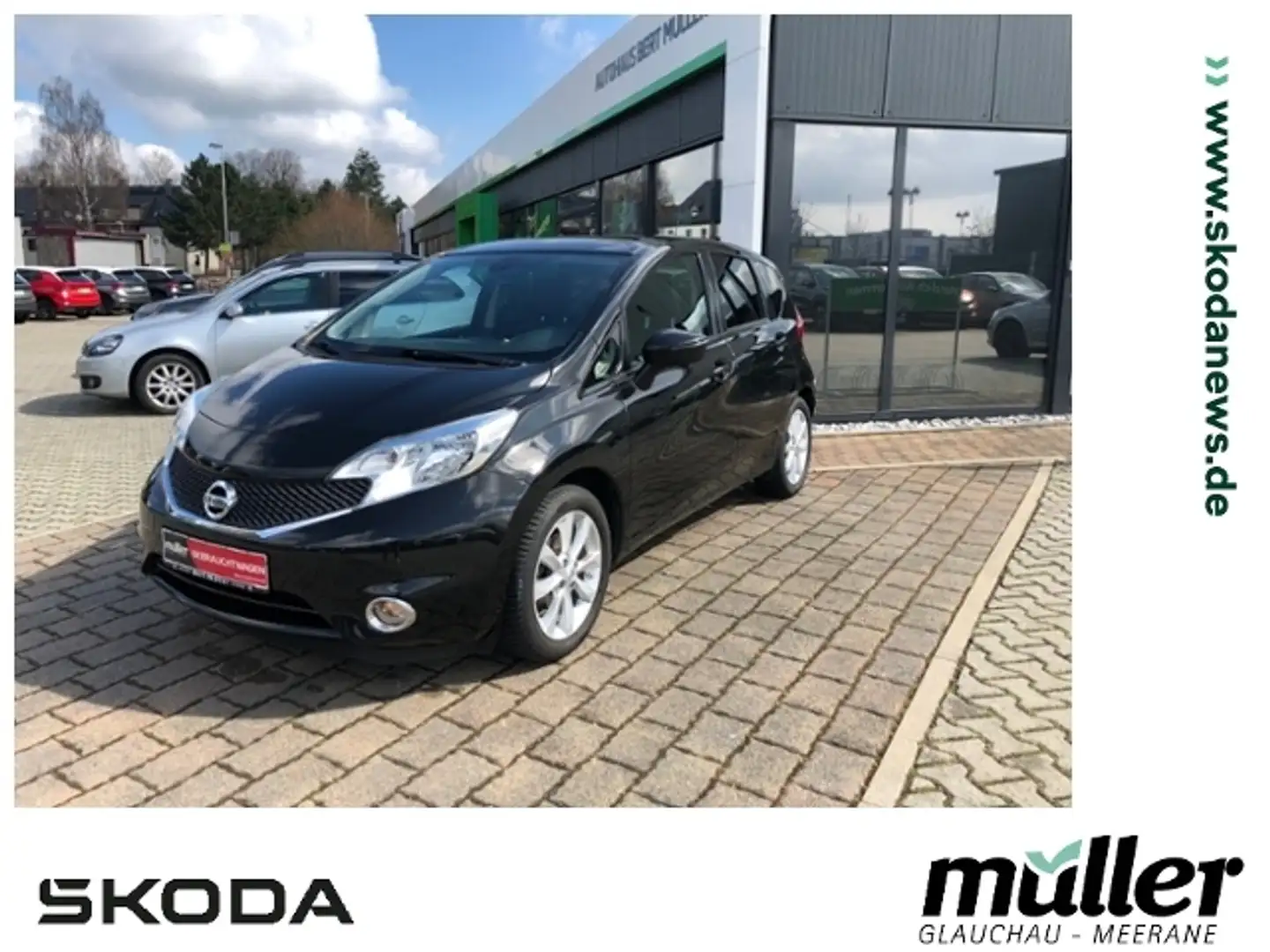 Nissan Note Tekna KLIMA NAVI ALU Schwarz - 1