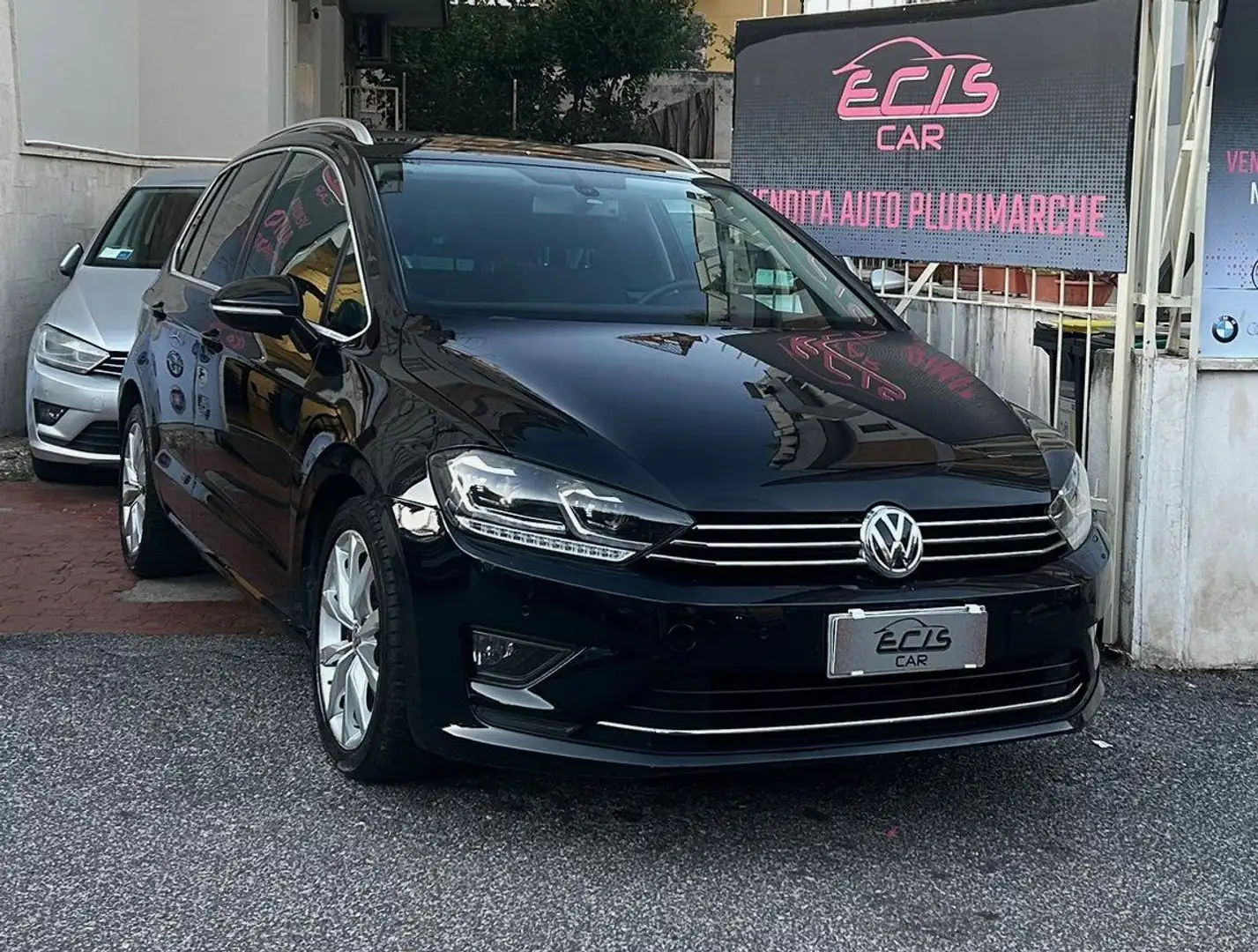 Volkswagen Golf Sportsvan 1.6 tdi Highline euro 6b promo Nero - 1