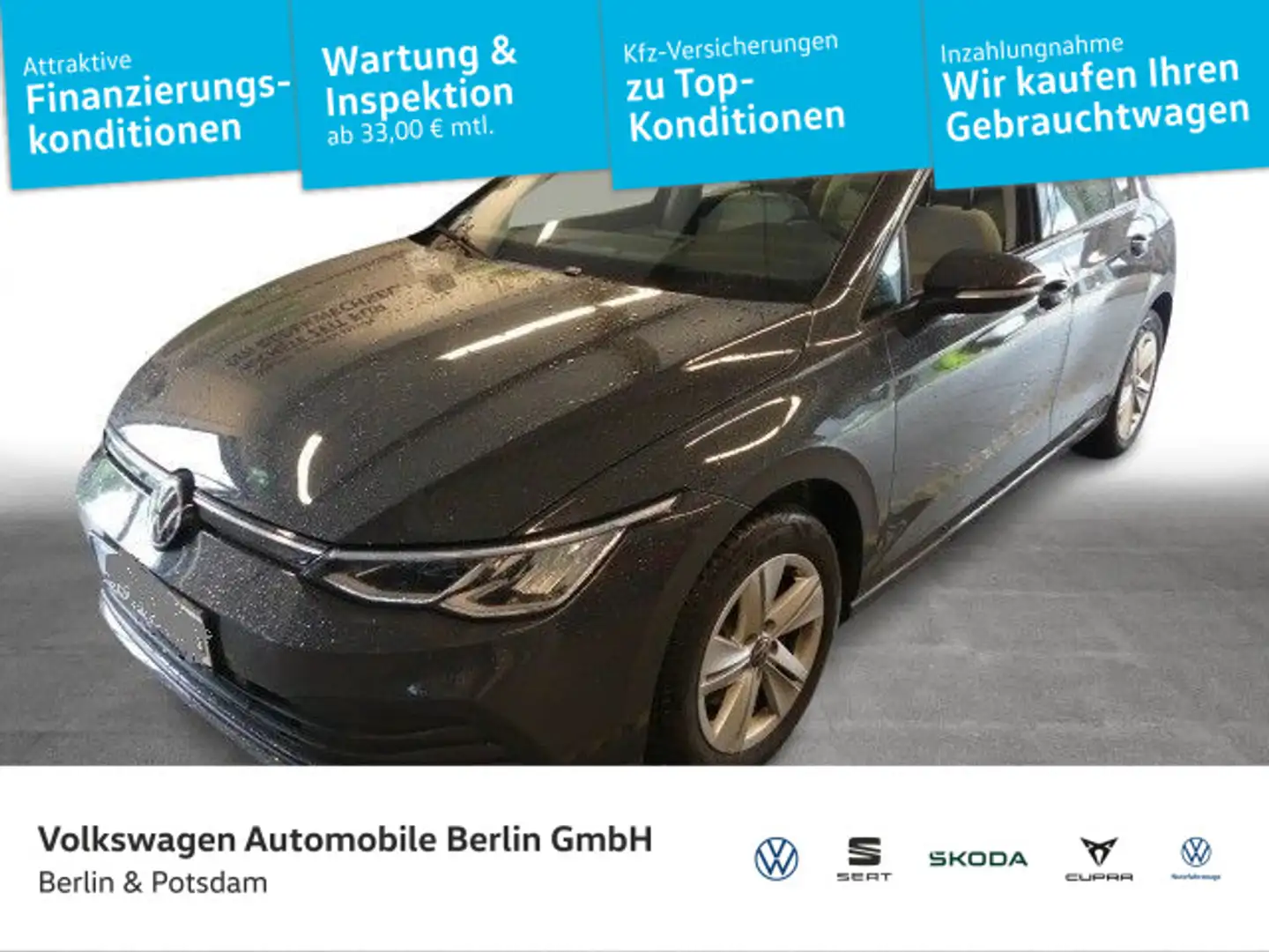 Volkswagen Golf VIII 1.5eTSI DSG LIFE NAVI LED*OUTLET*SHZ Gris - 1