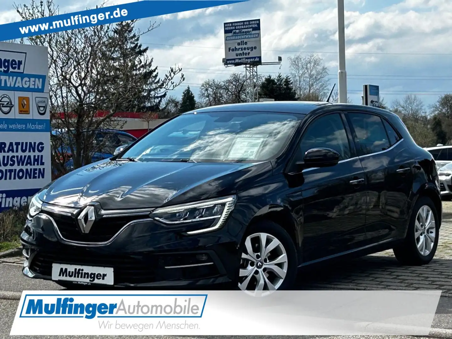 Renault Megane 5-T. ZEN TCe 140 EDC LED Lenkradh.+Sitzh. Schwarz - 1