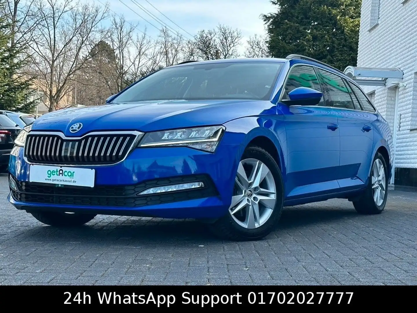 Skoda Superb Combi Ambition 2.0 TDI 4x4 ALLRAD Azul - 1