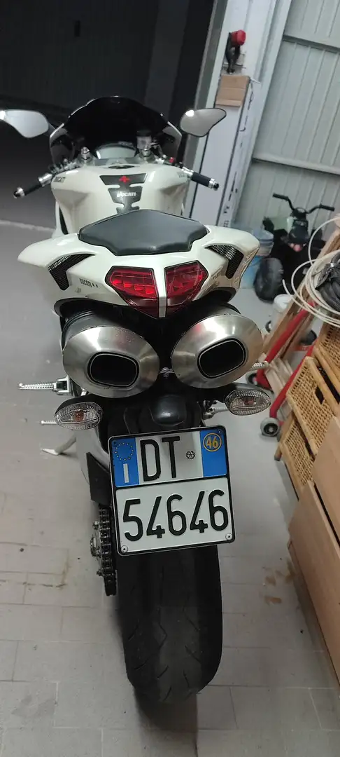 Ducati 848 Evo Weiß - 2