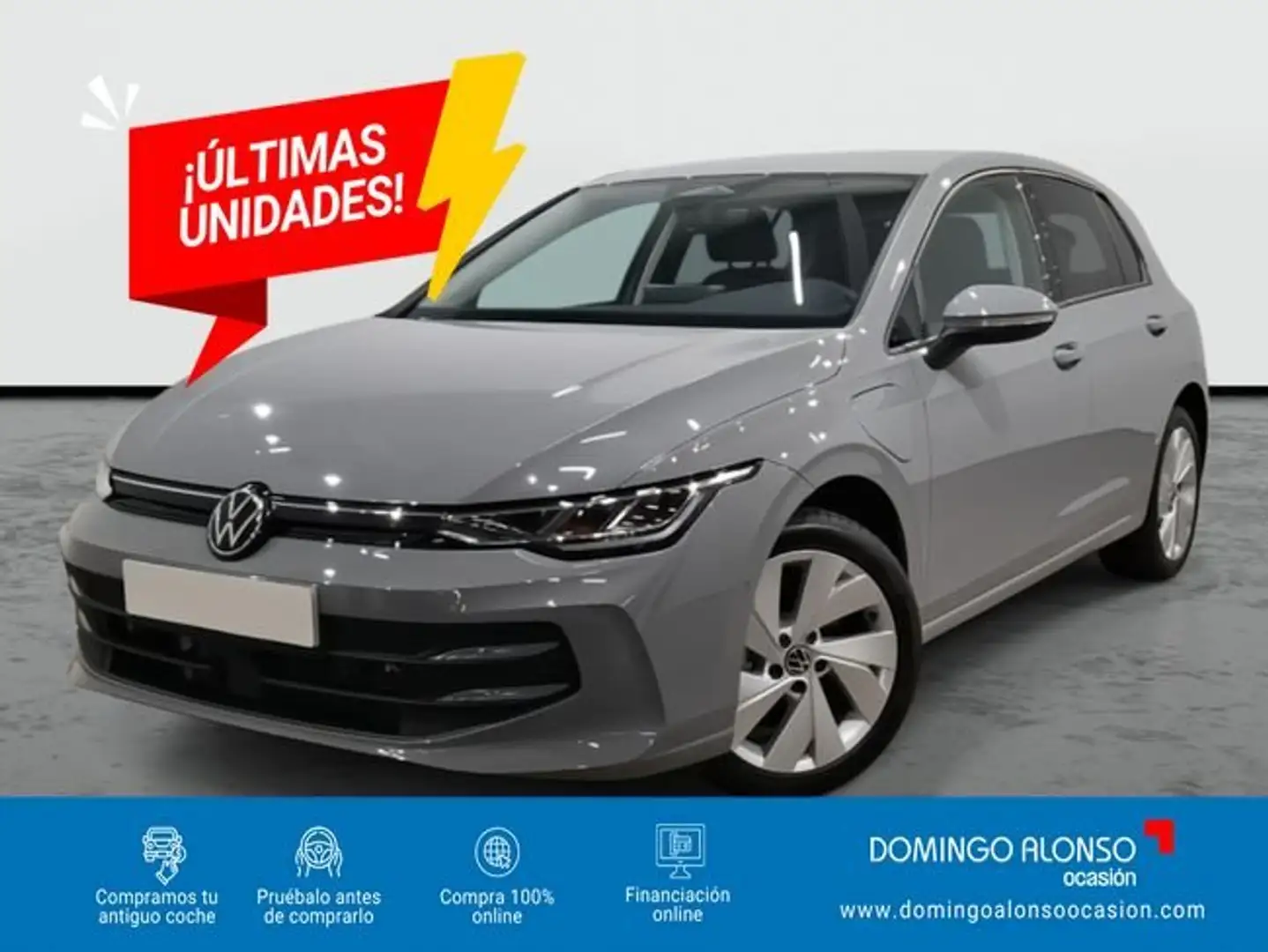 Volkswagen Golf Más eHybrid 1.5 TSI 110 kW (204 CV) DSG6 Gris - 1