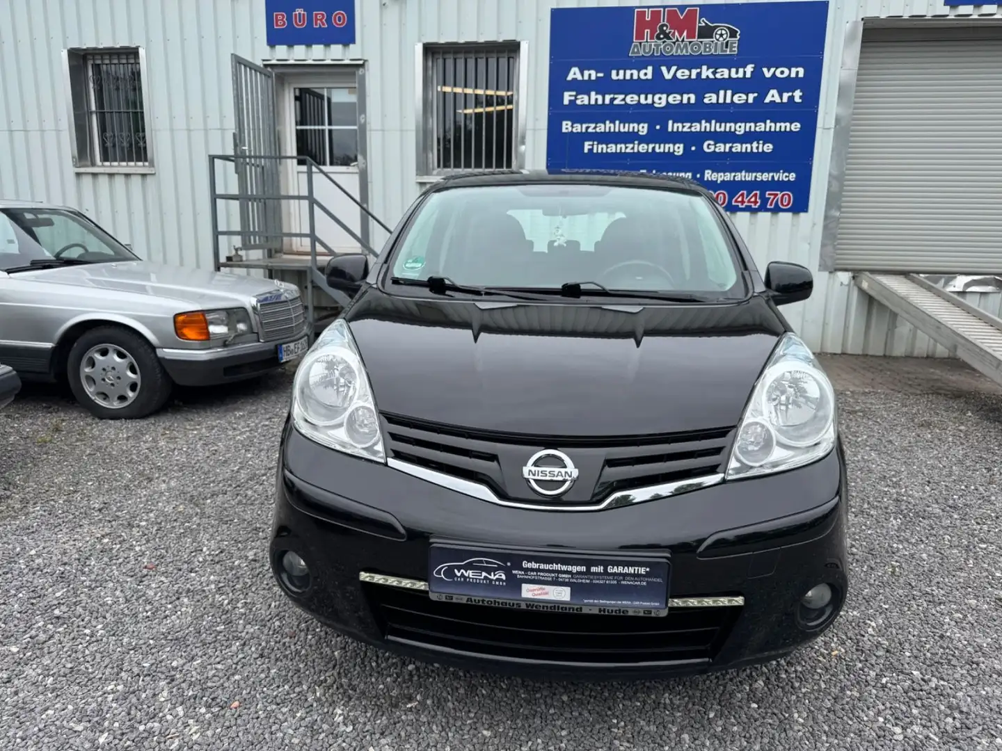 Nissan Note Acenta nur 78tkm Klima Tüv neu Garantie Schwarz - 2