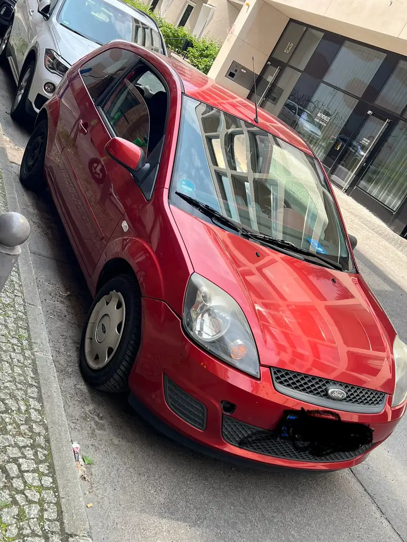 Ford Fiesta 2008 Rojo - 1