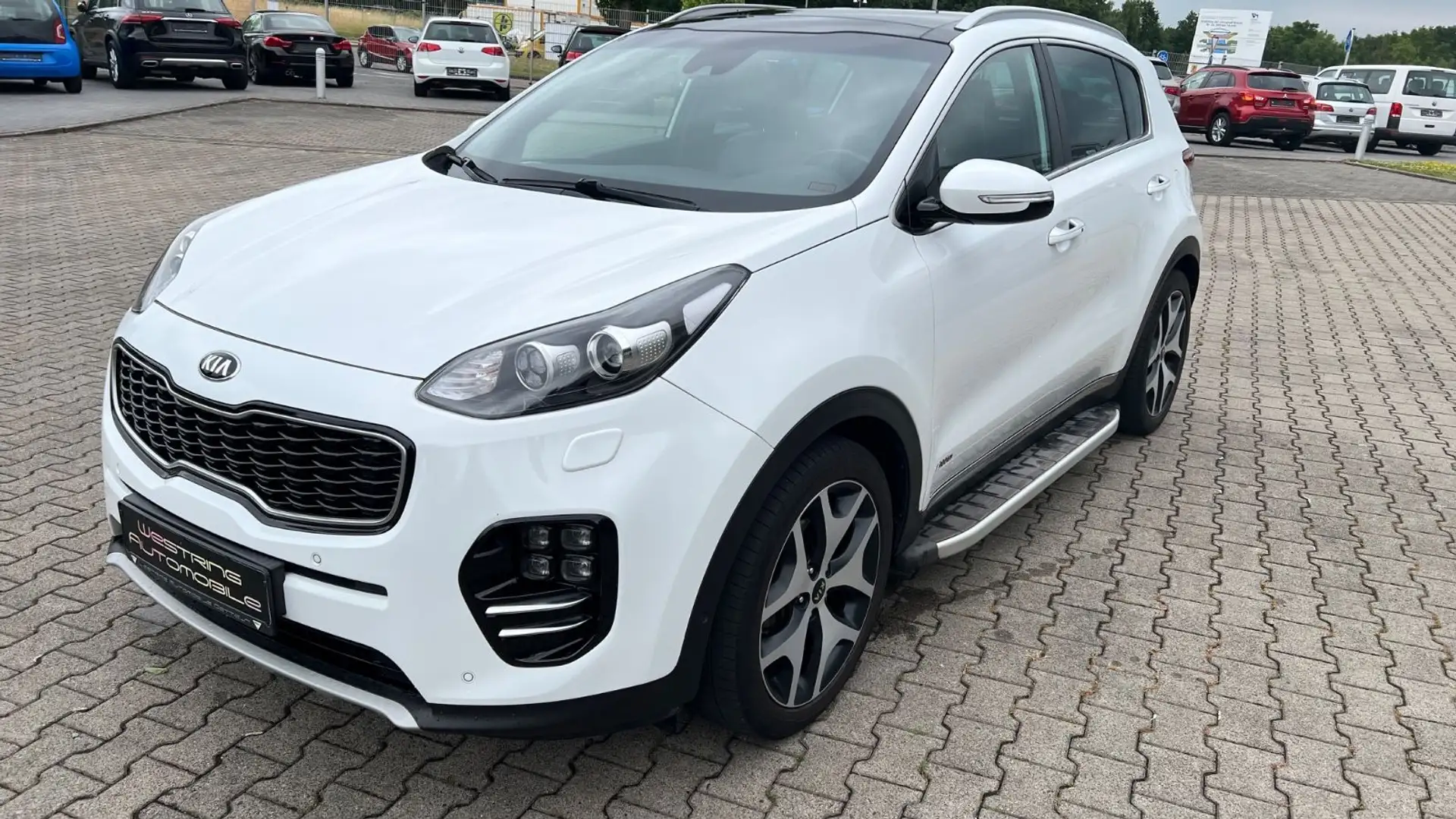 Kia Sportage 1,6 T-GDI GT-Line 4WD Blanc - 2